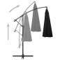 vidaXL Ampelschirm Schwarz 3 m Aluminium-Mast vidaXL Ampelschirm Schwarz 3 m Aluminium-Mast