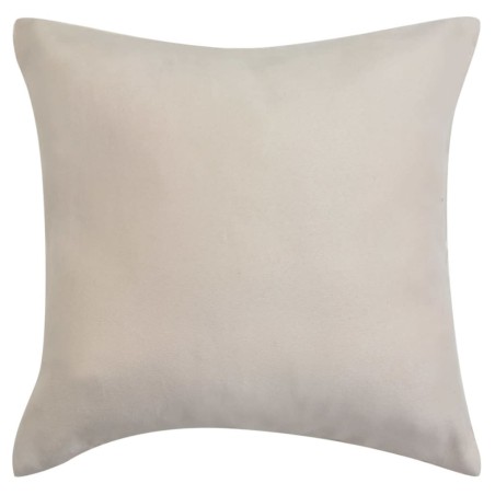 vidaXL Kissenbezüge 4 Stk. 50x50 cm Polyester Wildleder-Optik Beige