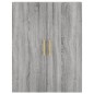 Highboard Grau Sonoma 69,5x34x180 cm Holzwerkstoff Highboard Grau Sonoma 69,5x34x180 cm Holzwerkstoff
