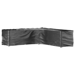 vidaXL Gartenmöbel-Abdeckung in L-Form 20 Ösen 300x300x90 cm