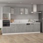 vidaXL Hängeglasschrank Betongrau 40x31x60 cm Holzwerkstoff vidaXL Hängeglasschrank Betongrau 40x31x60 cm Holzwerkstoff