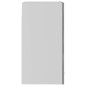 vidaXL Hängeglasschrank Betongrau 40x31x60 cm Holzwerkstoff vidaXL Hängeglasschrank Betongrau 40x31x60 cm Holzwerkstoff