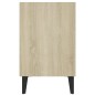 vidaXL TV-Schrank mit Metallbeinen Sonoma-Eiche 103,5x30x50 cm vidaXL TV-Schrank mit Metallbeinen Sonoma-Eiche 103,5x30x50 cm