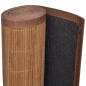 vidaXL Teppich Bambus 160x230 cm Braun vidaXL Teppich Bambus 160x230 cm Braun