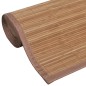vidaXL Teppich Bambus 160x230 cm Braun vidaXL Teppich Bambus 160x230 cm Braun
