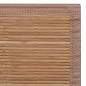 vidaXL Teppich Bambus 160x230 cm Braun vidaXL Teppich Bambus 160x230 cm Braun