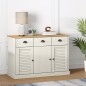 vidaXL Sideboard mit Schubladen VIGO 113x40x75 cm Massivholz Kiefer vidaXL Sideboard mit Schubladen VIGO 113x40x75 cm Massivholz Kiefer