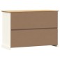 vidaXL Sideboard mit Schubladen VIGO 113x40x75 cm Massivholz Kiefer vidaXL Sideboard mit Schubladen VIGO 113x40x75 cm Massivholz Kiefer