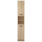 vidaXL Badschrank Sonoma-Eiche 32x34x188,5 cm Holzwerkstoff vidaXL Badschrank Sonoma-Eiche 32x34x188,5 cm Holzwerkstoff