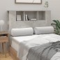 vidaXL Kopfteil mit Ablagen Betongrau 120x18,5x104,5 cm vidaXL Kopfteil mit Ablagen Betongrau 120x18,5x104,5 cm