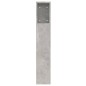 vidaXL Kopfteil mit Ablagen Betongrau 120x18,5x104,5 cm vidaXL Kopfteil mit Ablagen Betongrau 120x18,5x104,5 cm