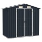 vidaXL Gerätehaus Anthrazit 205x129x183 cm Verzinkter Stahl vidaXL Gerätehaus Anthrazit 205x129x183 cm Verzinkter Stahl