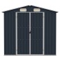 vidaXL Gerätehaus Anthrazit 205x129x183 cm Verzinkter Stahl vidaXL Gerätehaus Anthrazit 205x129x183 cm Verzinkter Stahl