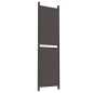 vidaXL 5-tlg. Paravent Braun 250x180 cm Stoff vidaXL 5-tlg. Paravent Braun 250x180 cm Stoff