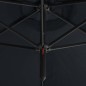 vidaXL Doppel-Sonnenschirm mit Stahlmast Anthrazit 600 cm vidaXL Doppel-Sonnenschirm mit Stahlmast Anthrazit 600 cm