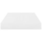 vidaXL Schwebende Wandregale 4 Stk. Hochglanz-Weiß 40x23x3,8cm MDF vidaXL Schwebende Wandregale 4 Stk. Hochglanz-Weiß 40x23x3,8cm MDF