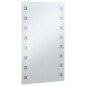 vidaXL Badezimmer-Wandspiegel mit LEDs 60x100 cm vidaXL Badezimmer-Wandspiegel mit LEDs 60x100 cm
