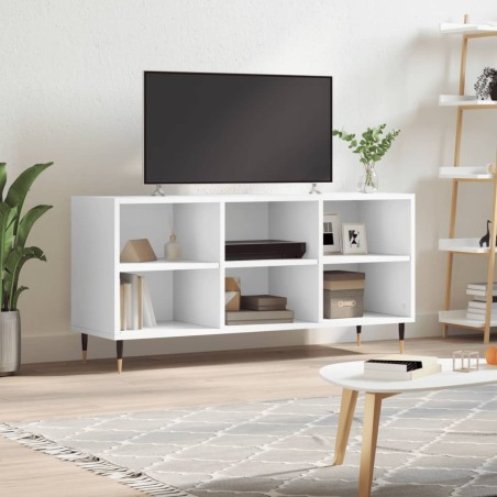 vidaXL TV-Schrank Weiß 103,5x30x50 cm Holzwerkstoff