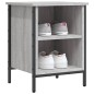 vidaXL Schuhregal Grau Sonoma 38x35x50 cm Holzwerkstoff vidaXL Schuhregal Grau Sonoma 38x35x50 cm Holzwerkstoff