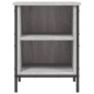 vidaXL Schuhregal Grau Sonoma 38x35x50 cm Holzwerkstoff vidaXL Schuhregal Grau Sonoma 38x35x50 cm Holzwerkstoff