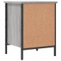 vidaXL Schuhregal Grau Sonoma 38x35x50 cm Holzwerkstoff vidaXL Schuhregal Grau Sonoma 38x35x50 cm Holzwerkstoff