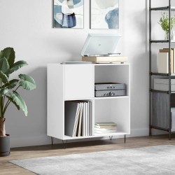 vidaXL Plattenschrank Weiß 84,5x38x89 cm Holzwerkstoff