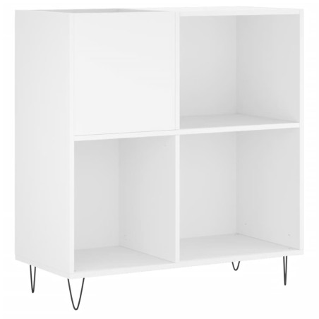 vidaXL Plattenschrank Weiß 84,5x38x89 cm Holzwerkstoff