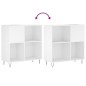 vidaXL Plattenschrank Weiß 84,5x38x89 cm Holzwerkstoff vidaXL Plattenschrank Weiß 84,5x38x89 cm Holzwerkstoff