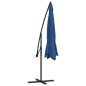 vidaXL Ampelschirm mit Alu-Mast 350 cm Blau vidaXL Ampelschirm mit Alu-Mast 350 cm Blau