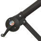vidaXL Ampelschirm mit Alu-Mast 350 cm Blau vidaXL Ampelschirm mit Alu-Mast 350 cm Blau