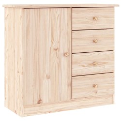 vidaXL Sideboard ALTA 77x35x73 cm Massivholz Kiefer