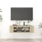 vidaXL TV-Hängeschrank Sonoma-Eiche 100x30x26,5 cm Holzwerkstoff vidaXL TV-Hängeschrank Sonoma-Eiche 100x30x26,5 cm Holzwerkstoff