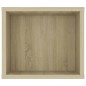 vidaXL TV-Hängeschrank Sonoma-Eiche 100x30x26,5 cm Holzwerkstoff vidaXL TV-Hängeschrank Sonoma-Eiche 100x30x26,5 cm Holzwerkstoff