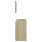 vidaXL Badmöbel-Set Sonoma-Eiche Holzwerkstoff vidaXL Badmöbel-Set Sonoma-Eiche Holzwerkstoff
