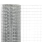 vidaXL Drahtzaun Verzinkter Stahl 10x0,5 m Silbern vidaXL Drahtzaun Verzinkter Stahl 10x0,5 m Silbern