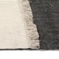 vidaXL Kelim-Teppich Baumwolle 120x180 cm Anthrazit vidaXL Kelim-Teppich Baumwolle 120x180 cm Anthrazit