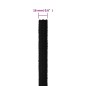 vidaXL Arbeitsseil Schwarz 16 mm 25 m Polyester vidaXL Arbeitsseil Schwarz 16 mm 25 m Polyester