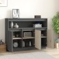 vidaXL Sideboard Grau 104,5x34x80 cm Massivholz Kiefer vidaXL Sideboard Grau 104,5x34x80 cm Massivholz Kiefer
