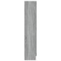 vidaXL Vitrinenschrank Grau Sonoma 82,5x30,5x150 cm Holzwerkstoff vidaXL Vitrinenschrank Grau Sonoma 82,5x30,5x150 cm Holzwerkstoff