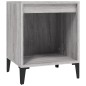 vidaXL Nachttisch Grau Sonoma 40x35x50 cm vidaXL Nachttisch Grau Sonoma 40x35x50 cm