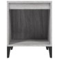 vidaXL Nachttisch Grau Sonoma 40x35x50 cm vidaXL Nachttisch Grau Sonoma 40x35x50 cm