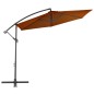 vidaXL Ampelschirm mit Alu-Mast Terrakotta-Rot 300 cm vidaXL Ampelschirm mit Alu-Mast Terrakotta-Rot 300 cm