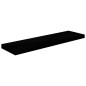 vidaXL Schweberegale 2 Stk. Hochglanz-Schwarz 90x23,5x3,8 cm MDF vidaXL Schweberegale 2 Stk. Hochglanz-Schwarz 90x23,5x3,8 cm MDF