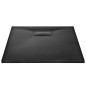 vidaXL Duschwanne SMC Schwarz 90×70 cm vidaXL Duschwanne SMC Schwarz 90×70 cm