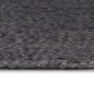 vidaXL Teppich Handgefertigt Jute Rund 150 cm Dunkelgrau vidaXL Teppich Handgefertigt Jute Rund 150 cm Dunkelgrau