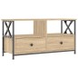 vidaXL TV-Schrank Sonoma-Eiche 90x33x45 cm Holzwerkstoff & Eisen vidaXL TV-Schrank Sonoma-Eiche 90x33x45 cm Holzwerkstoff & Eisen