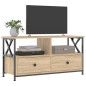 vidaXL TV-Schrank Sonoma-Eiche 90x33x45 cm Holzwerkstoff & Eisen vidaXL TV-Schrank Sonoma-Eiche 90x33x45 cm Holzwerkstoff & Eisen