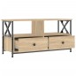 vidaXL TV-Schrank Sonoma-Eiche 90x33x45 cm Holzwerkstoff & Eisen vidaXL TV-Schrank Sonoma-Eiche 90x33x45 cm Holzwerkstoff & Eisen