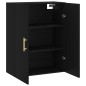 vidaXL Wandschrank Schwarz 69,5x34x90 cm vidaXL Wandschrank Schwarz 69,5x34x90 cm