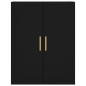 vidaXL Wandschrank Schwarz 69,5x34x90 cm vidaXL Wandschrank Schwarz 69,5x34x90 cm